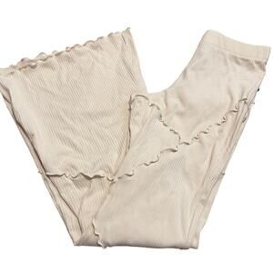 Wild Fable Women's Almond High-Waisted Ribbed Flare Leggings - Size XS - NWT